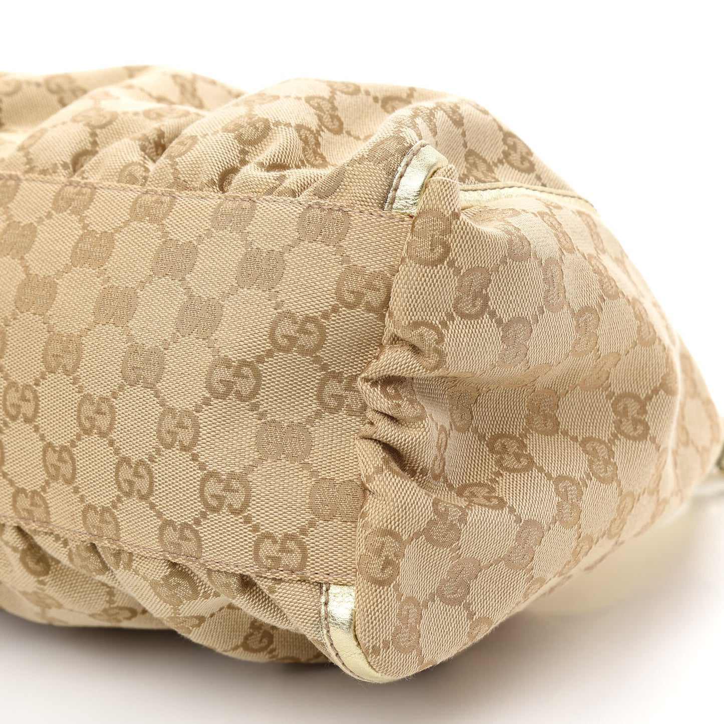 Monogram Large D Gold Hobo Gold