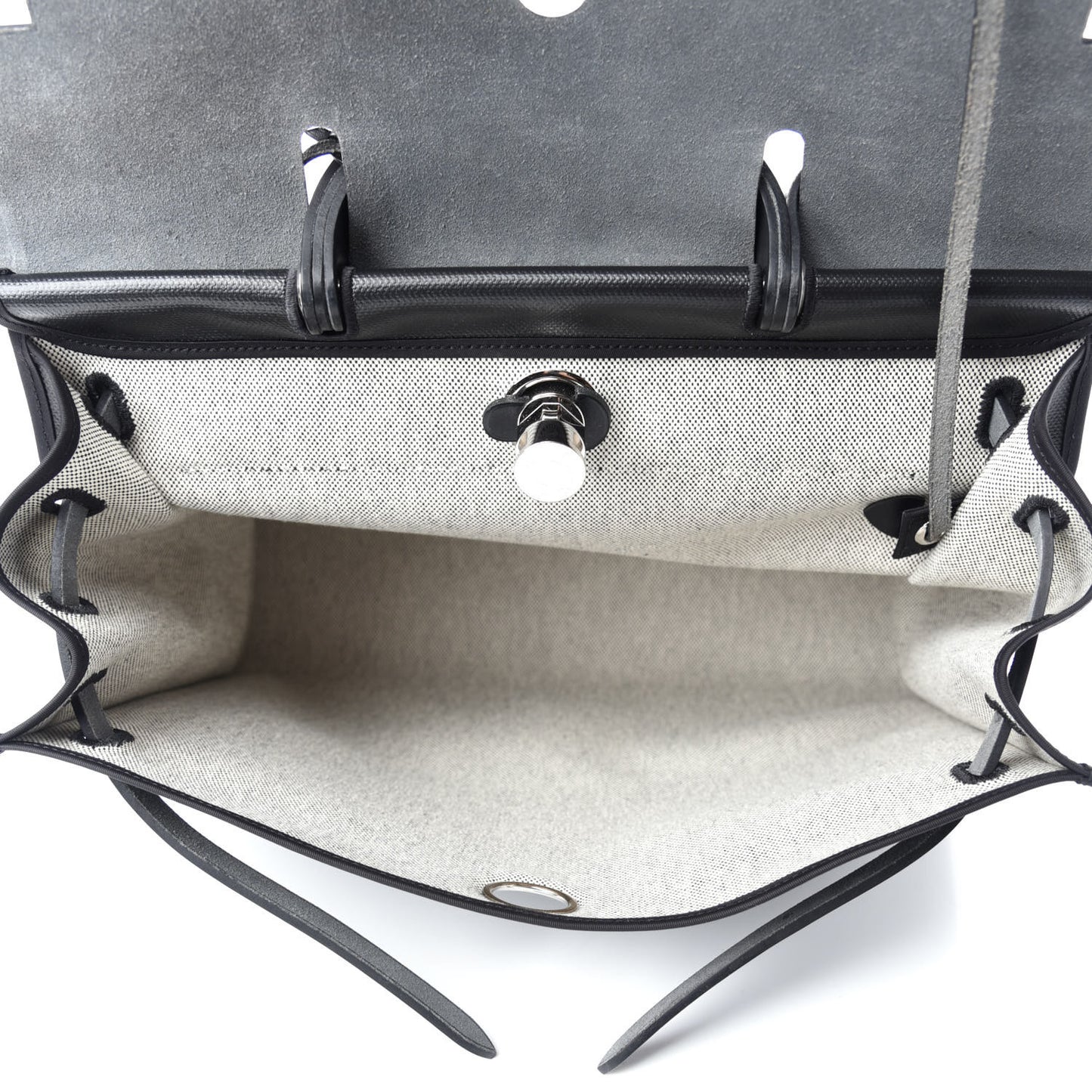 Toile H Berline Vache Hunter Herbag Zip 39 MM Black Ecru