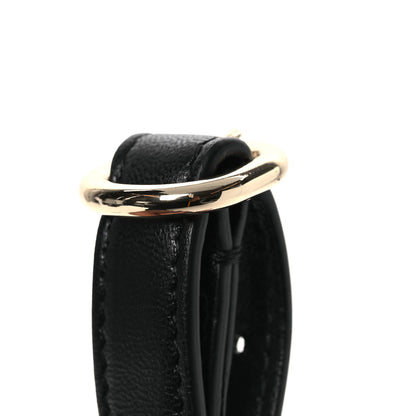 Chanel Lambskin Quilted Phone Chain Clutch Waist Bag Black 11 of 13