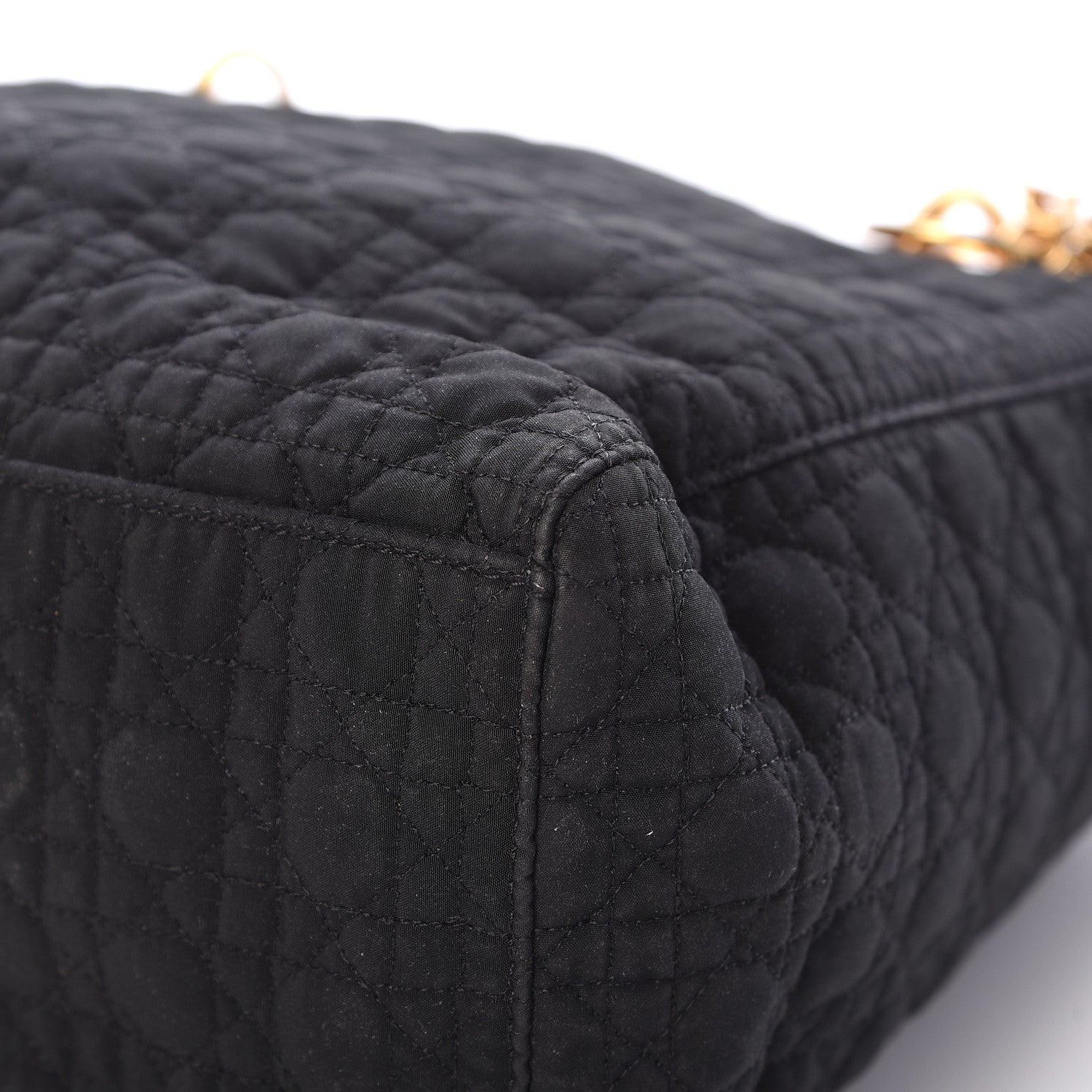 Christian Dior Nylon Cannage Medium Lady Dior Black 14 of 21