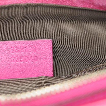 Gucci Soft Patent Soho Cosmetic Case Bright Bougainvillea 7 of 7
