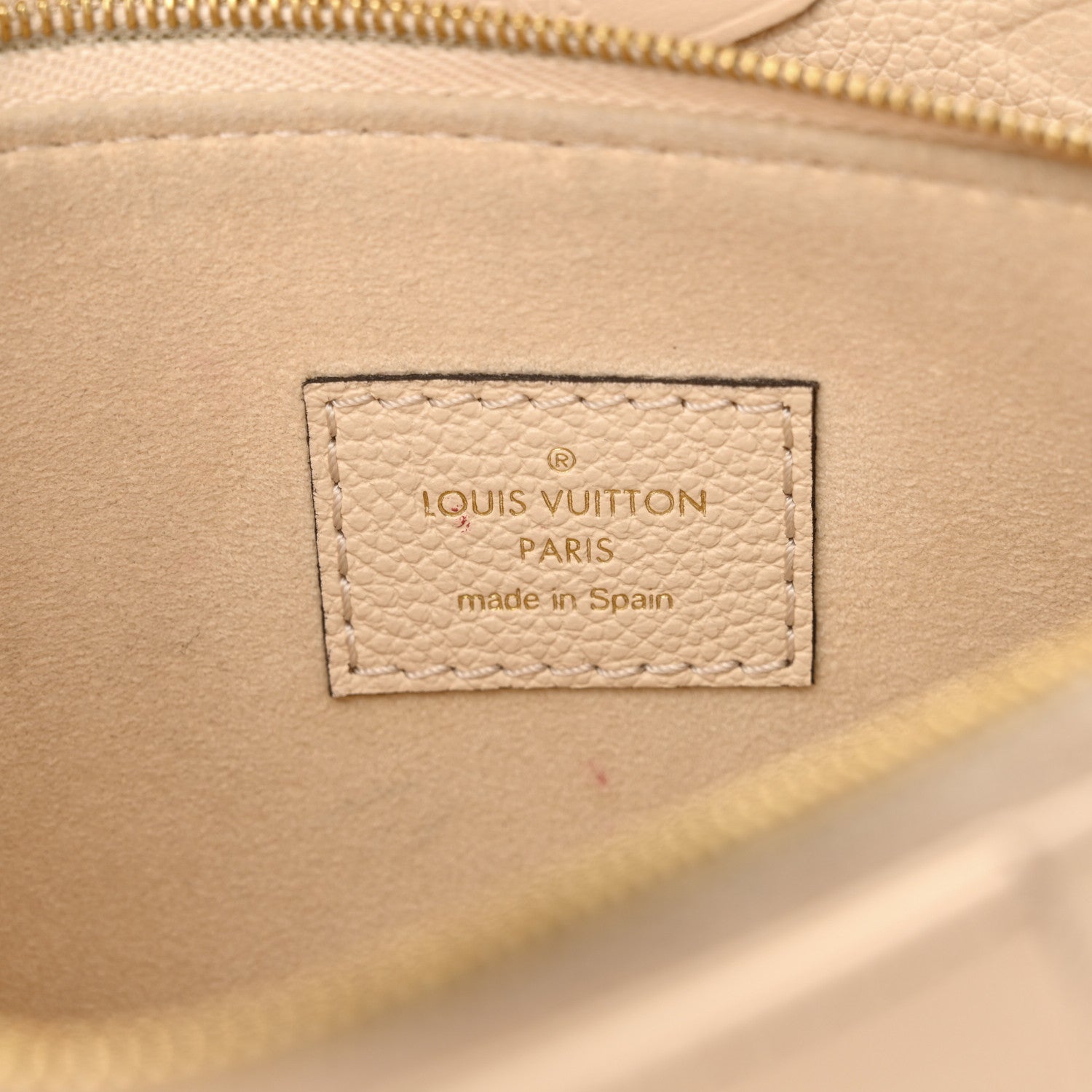 Louis Vuitton Empreinte Monogram Giant Multi Pochette Accessories Cream 6 of 16