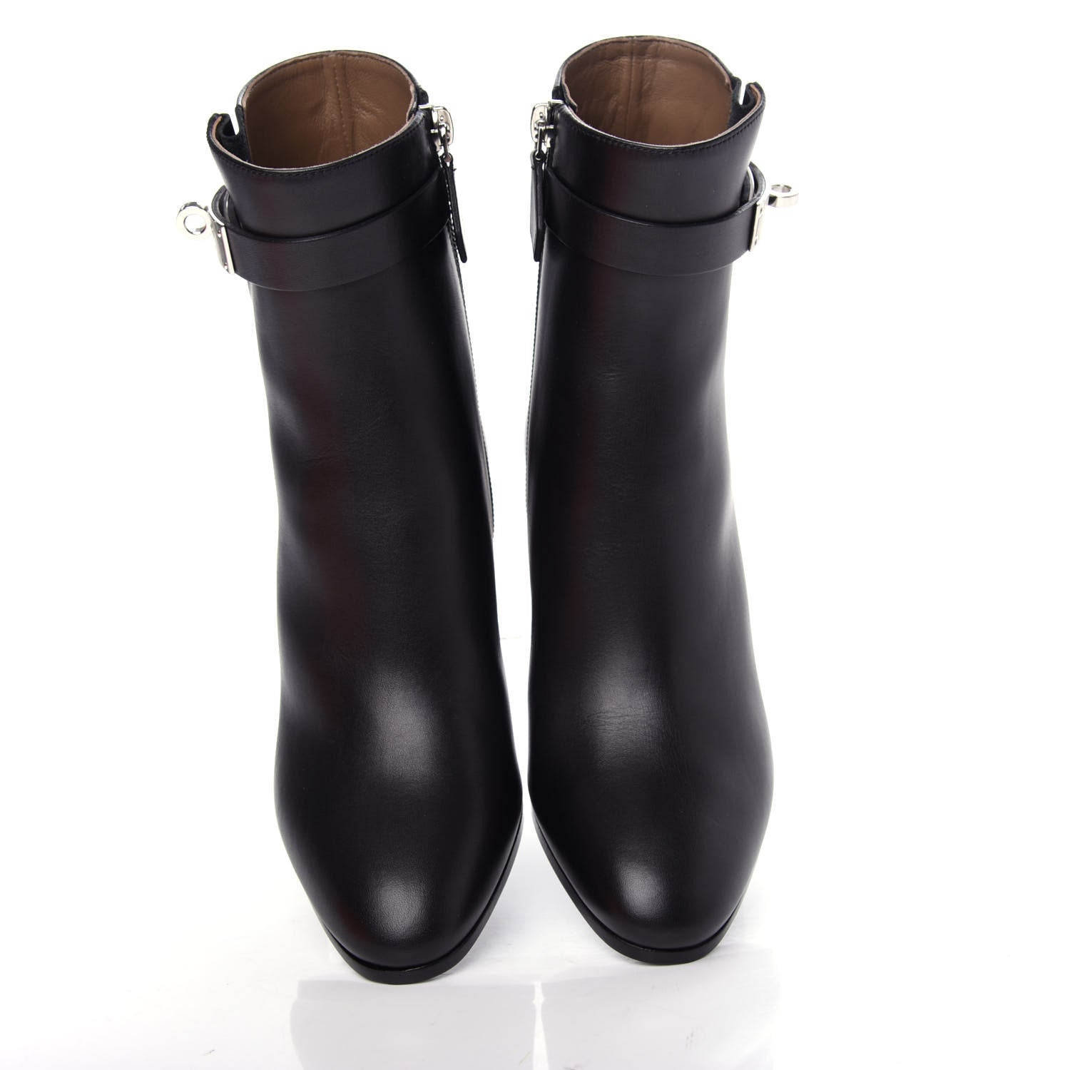Hermes Calfskin Saint Germain Ankle Boots 35 Black 5 of 11