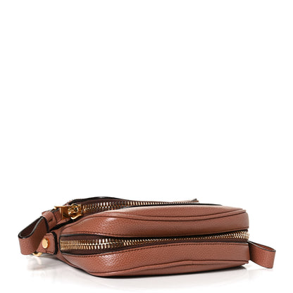 Tom Ford Pebbled Calfskin Mini Jennifer Crossbody Bag Caramel 3 of 9