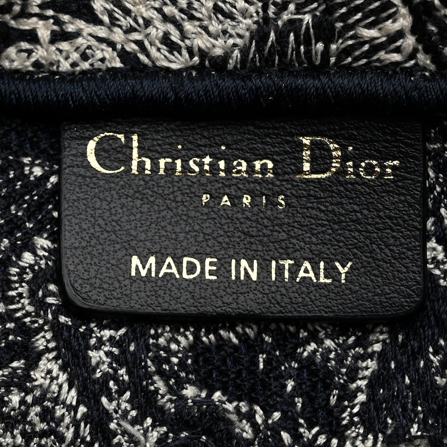 Christian Dior Canvas Embroidered Small Dioriviera Toile De Jouy Book Blue 7 of 10