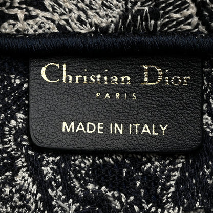 Christian Dior Canvas Embroidered Small Dioriviera Toile De Jouy Book Blue 7 of 10