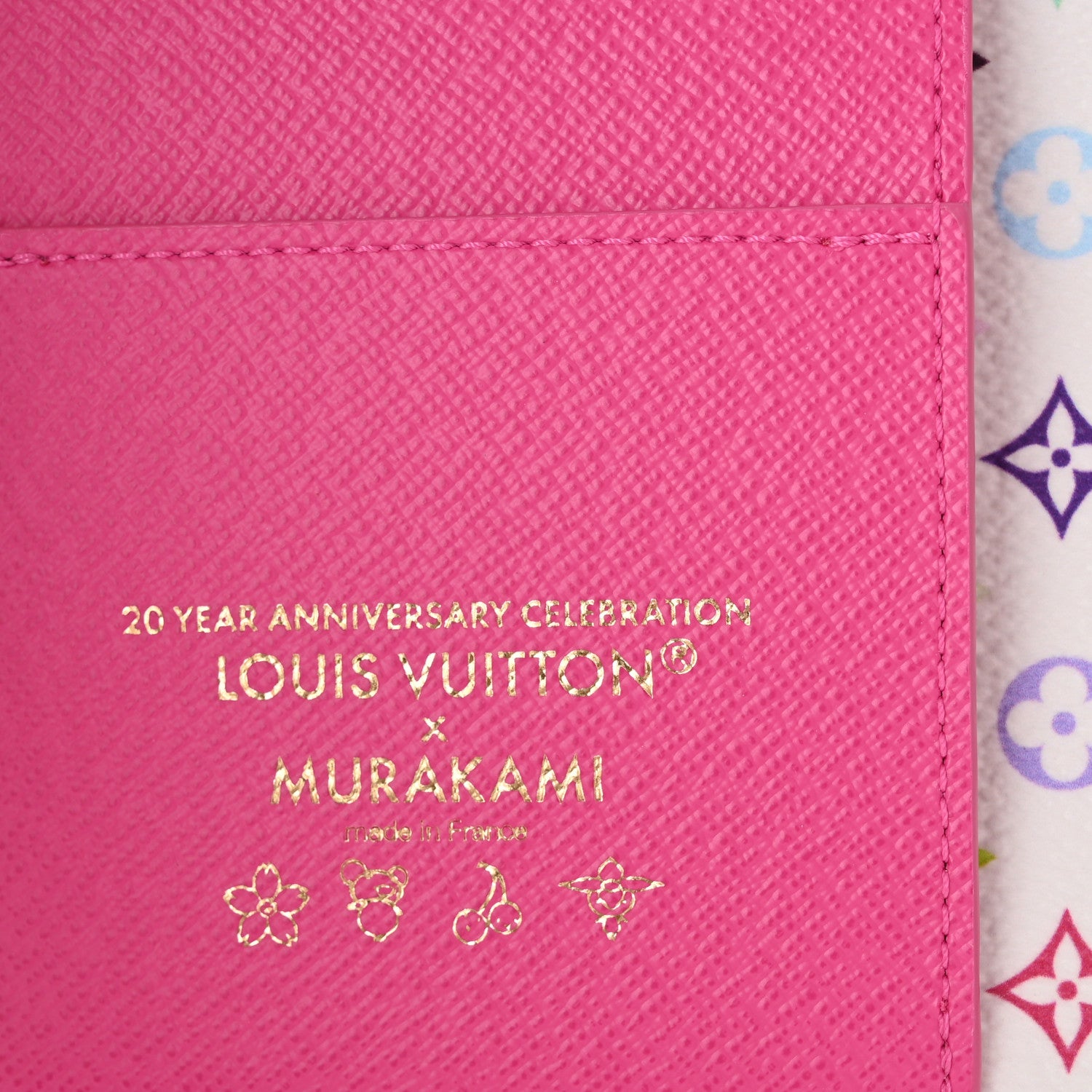 Louis Vuitton LV X TM Monogram Multicolor Emily Notebook Cover MM White 6 of 6