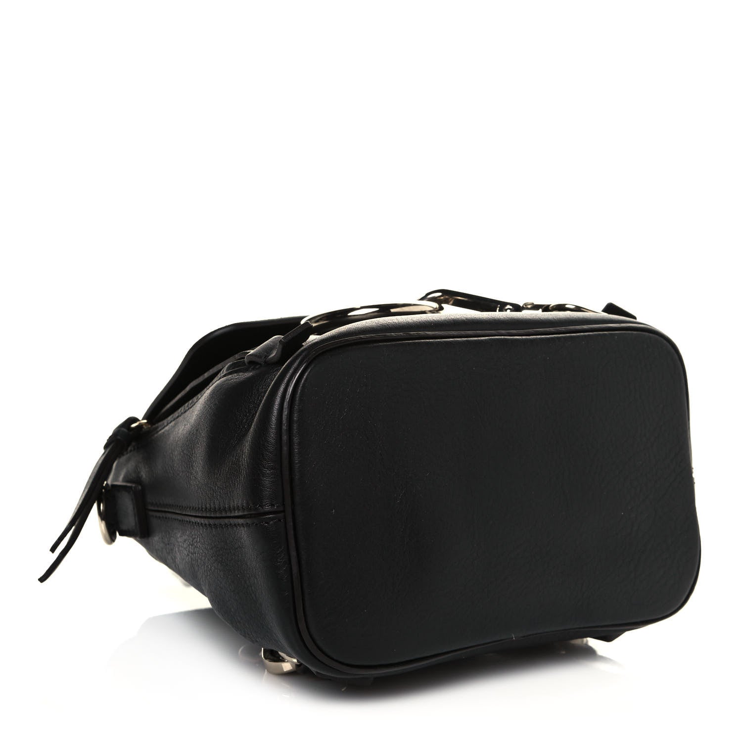 Chloe Suede Calfskin Mini Faye Backpack Black 3 of 12