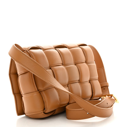 Bottega Veneta Nappa Maxi Intreccio Padded Cassette Crossbody Bag Caramel 2 of 10