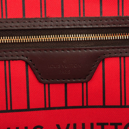 Louis Vuitton Damier Ebene Neverfull MM 6 of 9