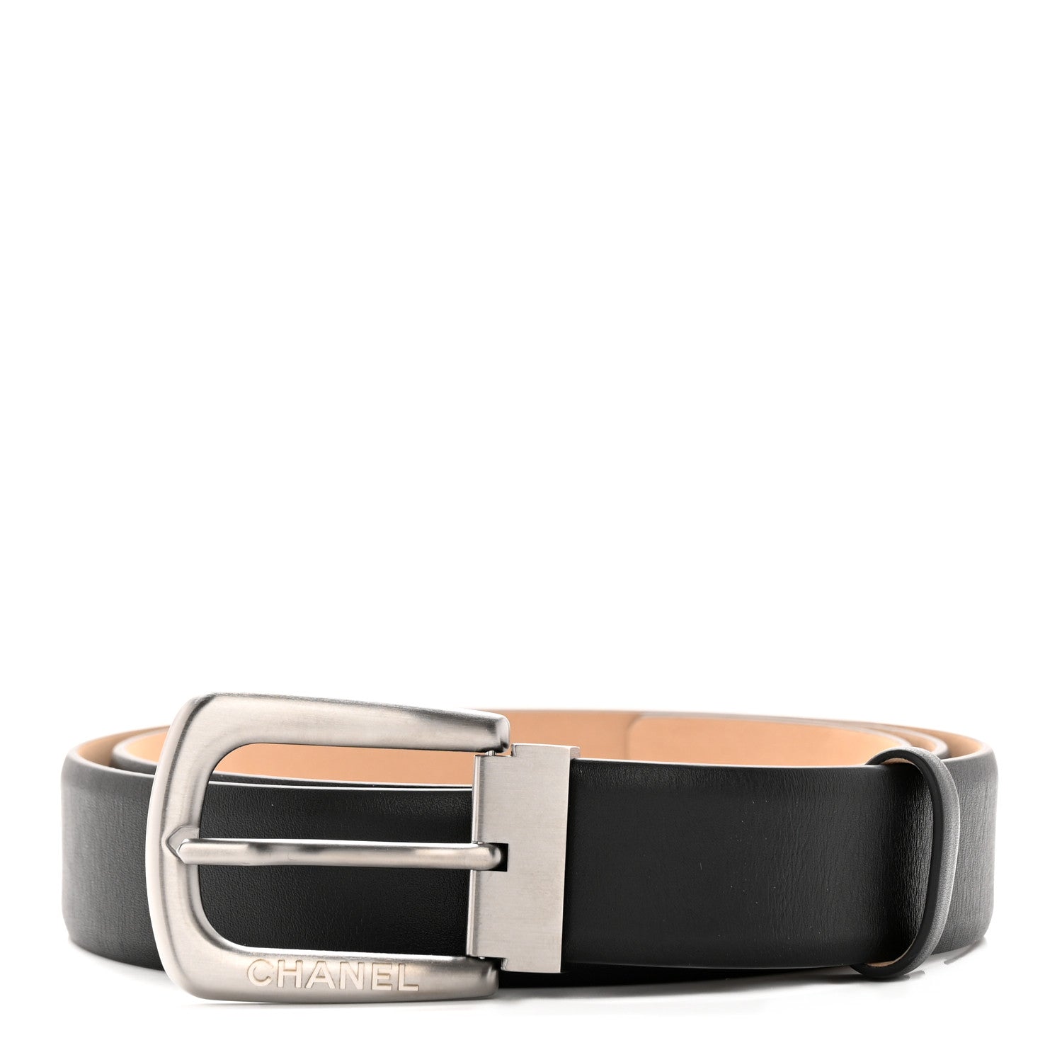 Chanel Calfskin Belt 95/38 Black 1 of 6