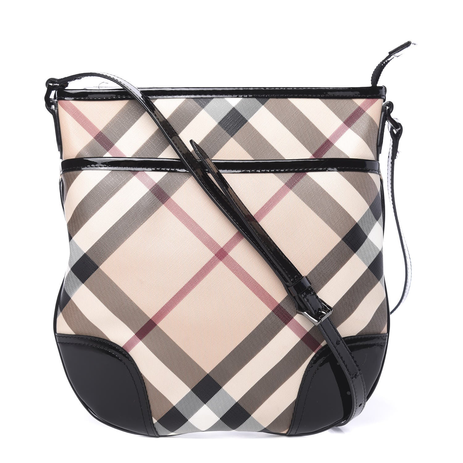 Burberry Supernova Check Small Dryden Crossbody Bag Black 1 of 13