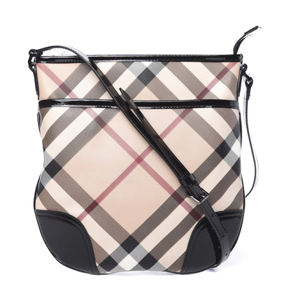 Burberry Supernova Check Small Dryden Crossbody Bag Black 1 of 13