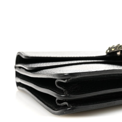 Gucci Pebbled Calfskin Small Dionysus Shoulder Bag Black 9 of 10