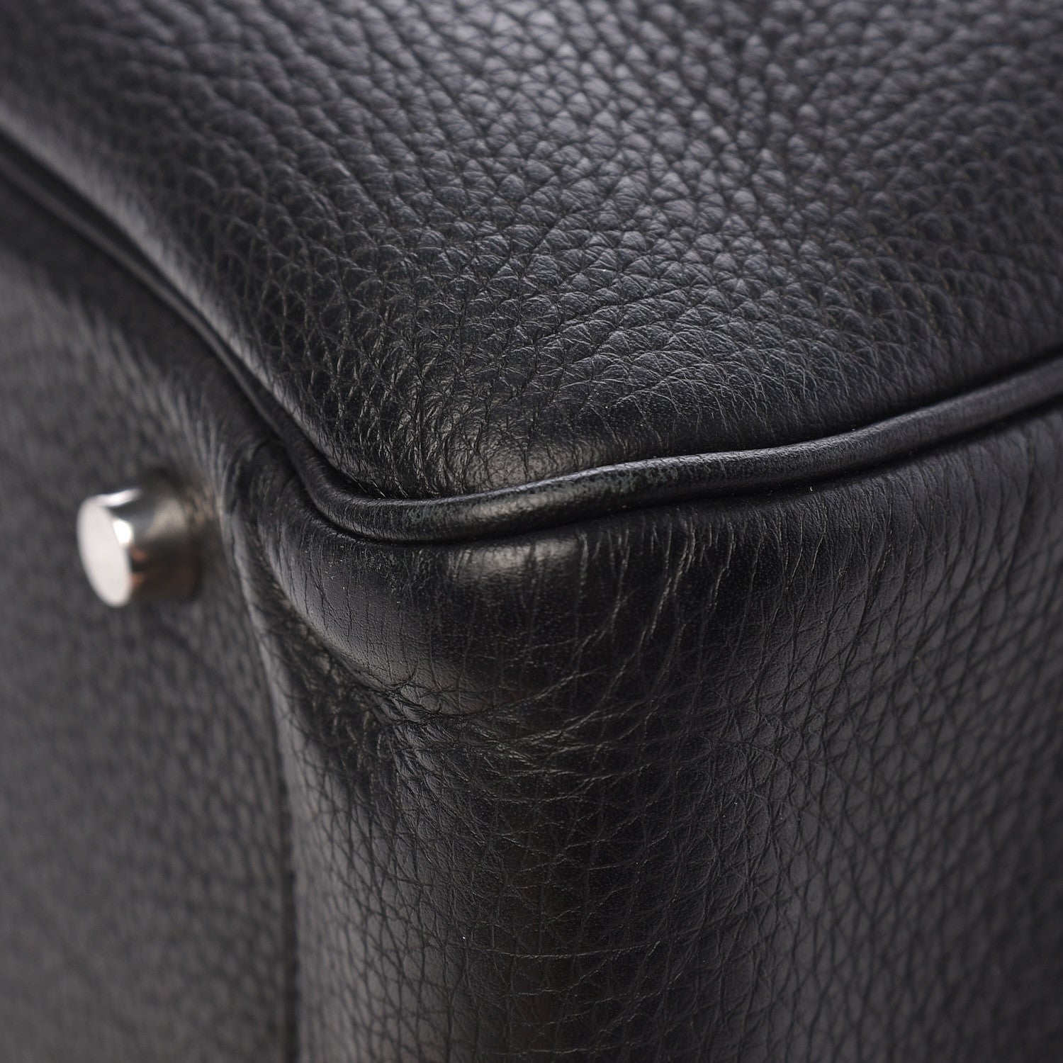 Hermes Taurillon Clemence Lindy 34 Black 14 of 22