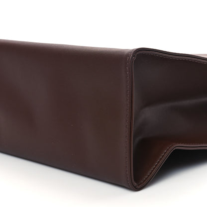 Telfar Vegan Leather Medium Shopping Bag Chocolate 10 of 10