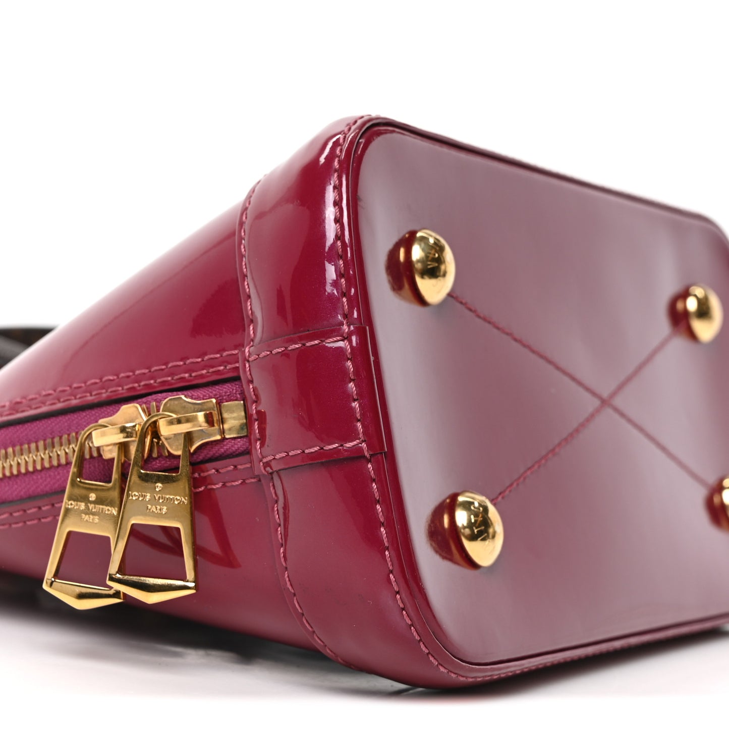 Patent Monogram Alma BB Magenta