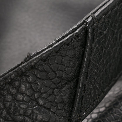 Chanel Caviar Logo Shoulder Bag Black 12 of 15