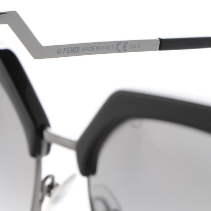 Fendi Cat Eye Iridia Sunglasses FF 0149/S Black 6 of 7