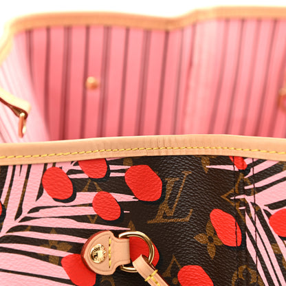 Louis Vuitton Monogram Jungle Dots Neo Neverfull MM Sugar Pink Poppy 12 of 16