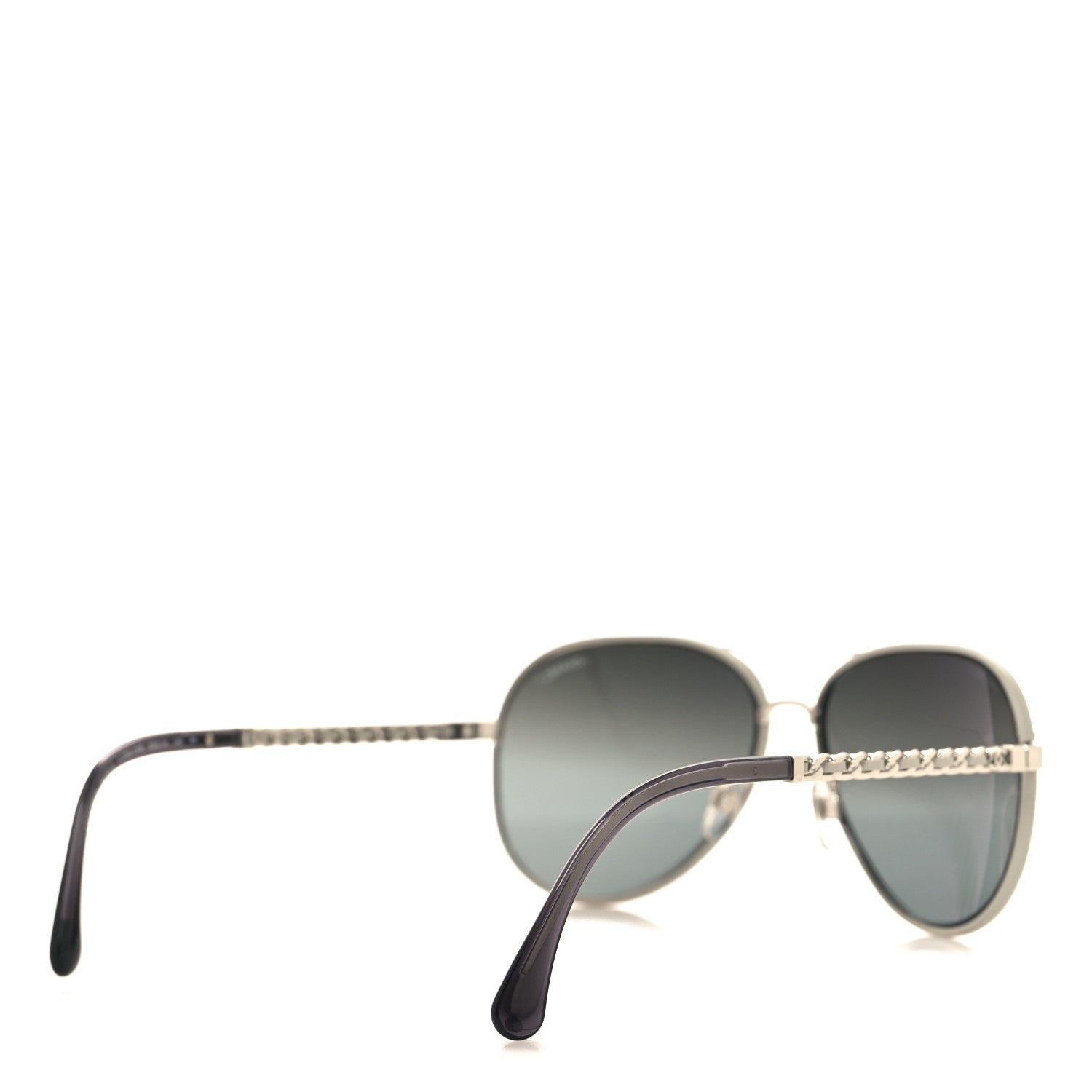 Chanel Pilot Winter Sunglasses 4219-Q White 4 of 8