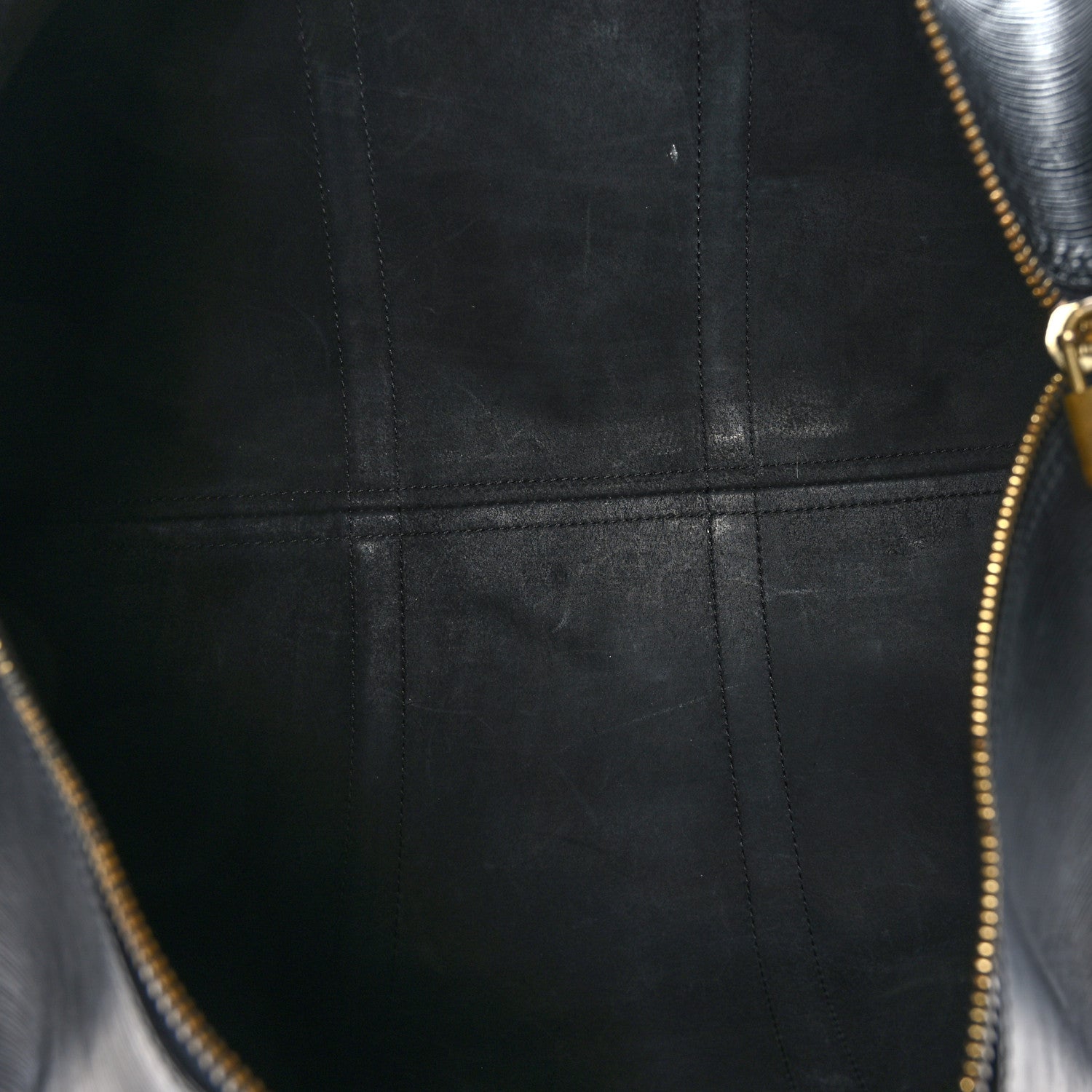 Louis Vuitton Epi Keepall 50 Black 4 of 10