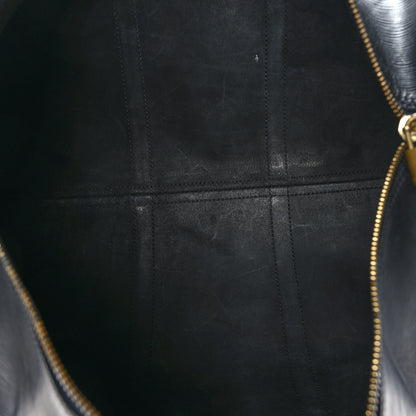 Louis Vuitton Epi Keepall 50 Black 4 of 10