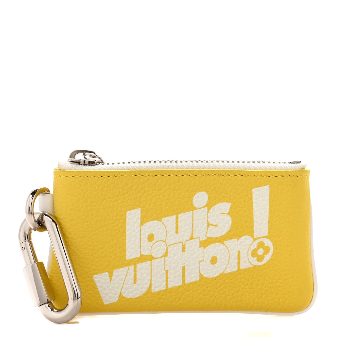 Calfskin Everyday LV Key Pouch Jaune