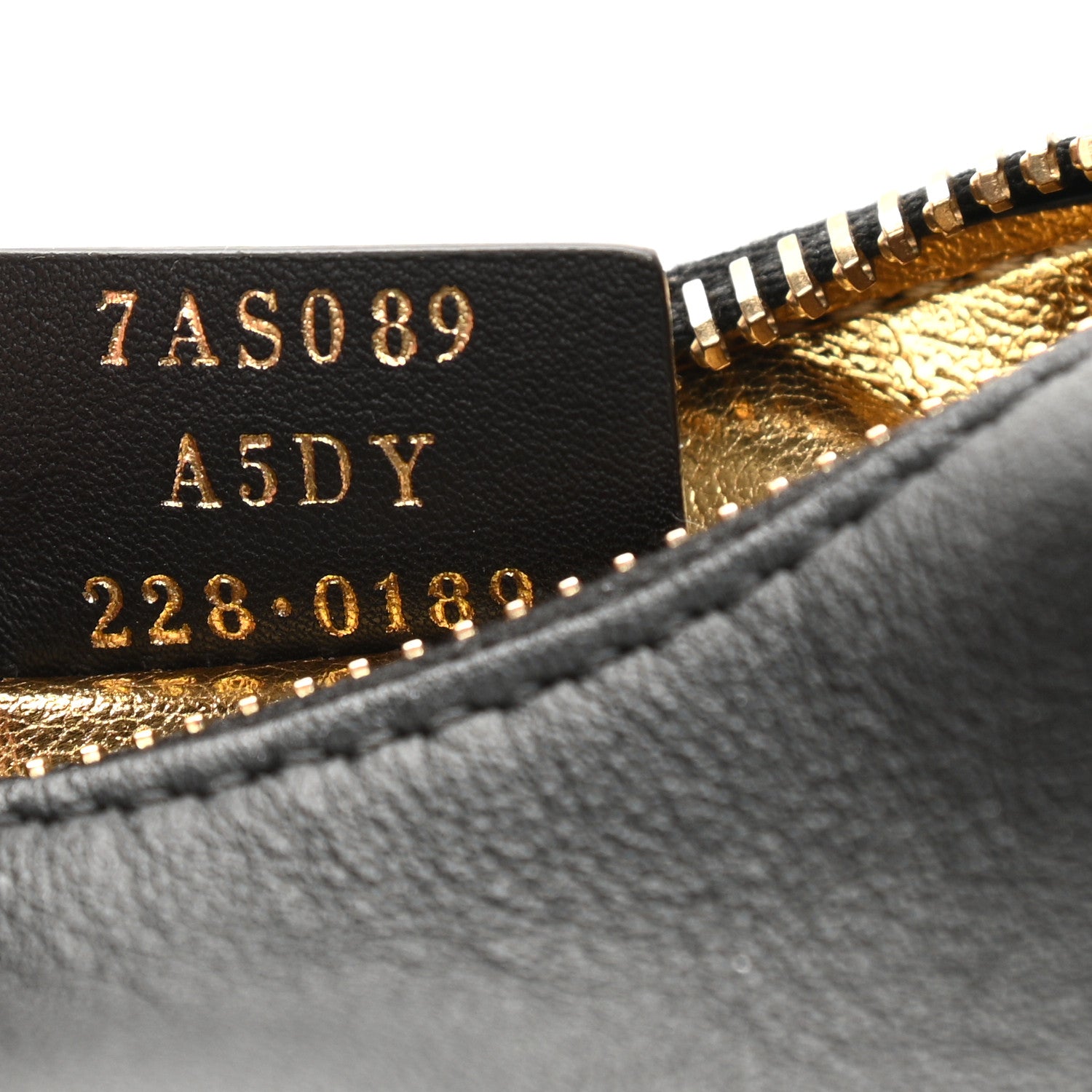 Fendi Vitello Grace Matte Nano Fendigraphy Hobo Charm Black 7 of 11