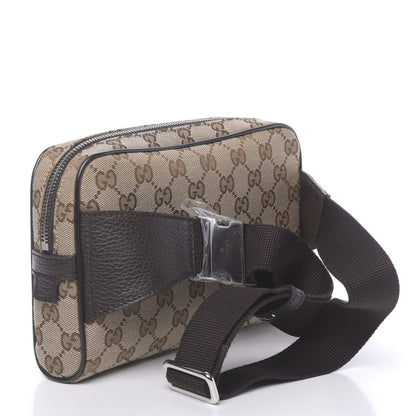 Gucci Monogram Belt Bag Dark Brown 3 of 10