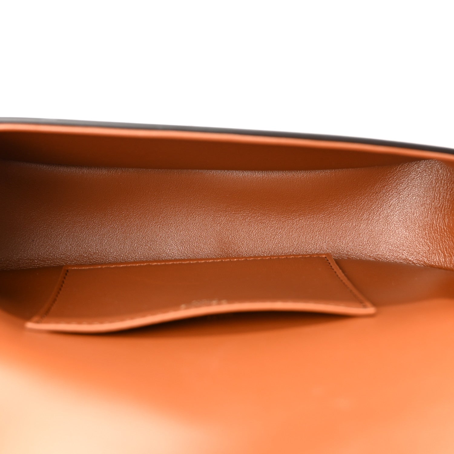Celine Smooth Calfskin Tabou Clutch On Strap Tan 5 of 11