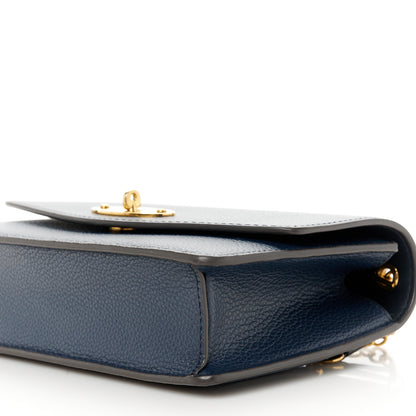 Mulberry Small Classic Grain Calfskin Small Darley Night Sky 10 of 12