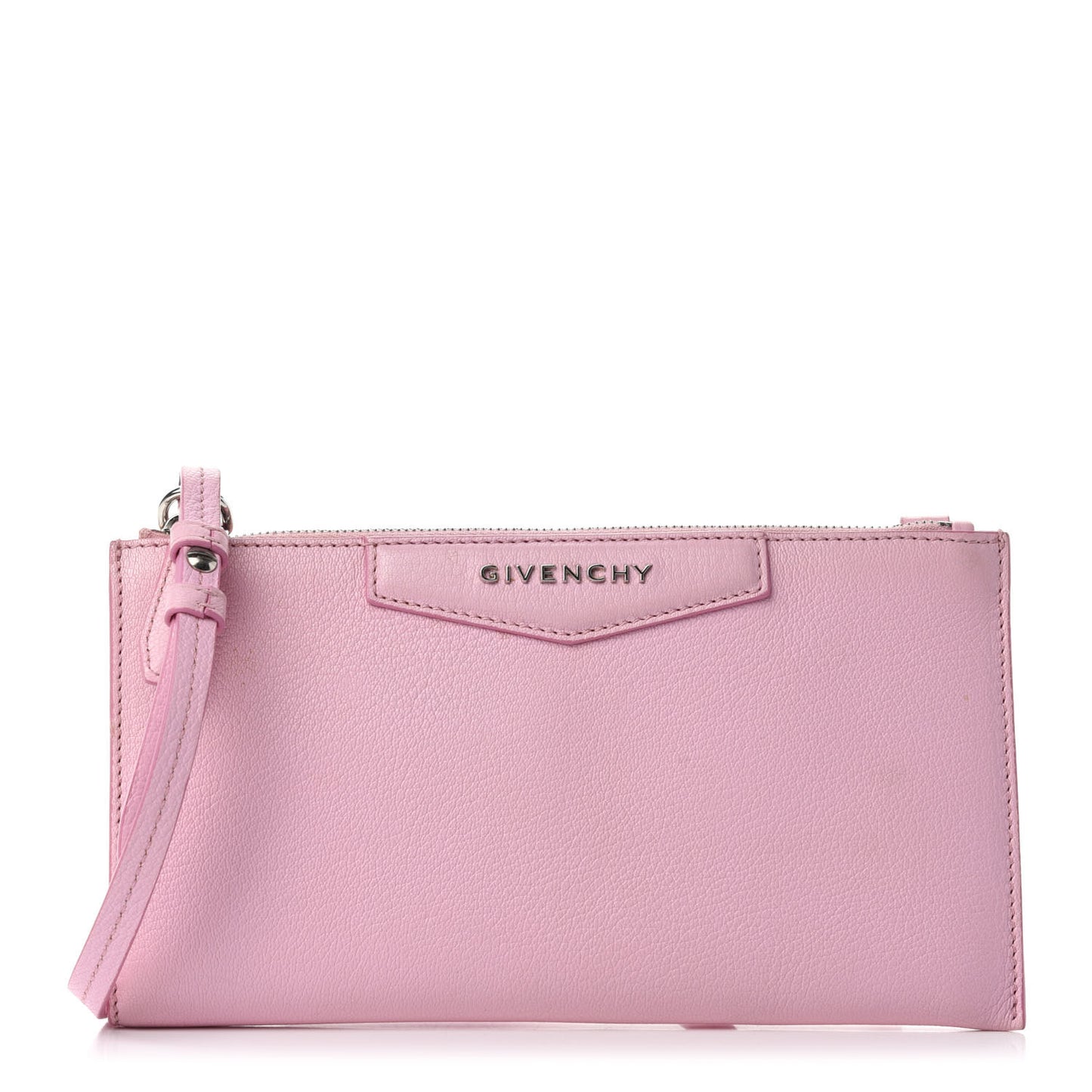 Grained Goatskin Antigona Crossbody Bright Pink