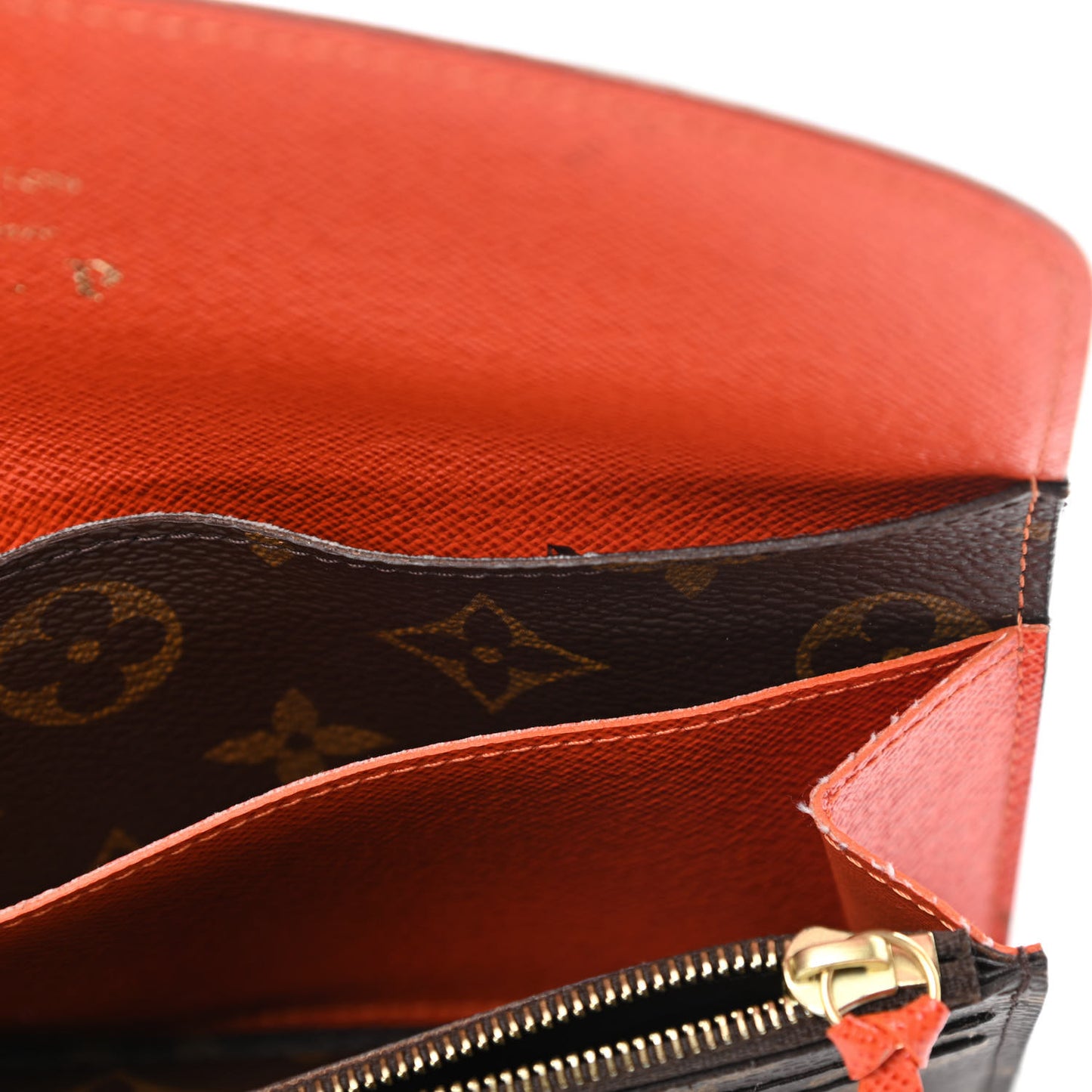 Monogram Emilie Wallet Piment