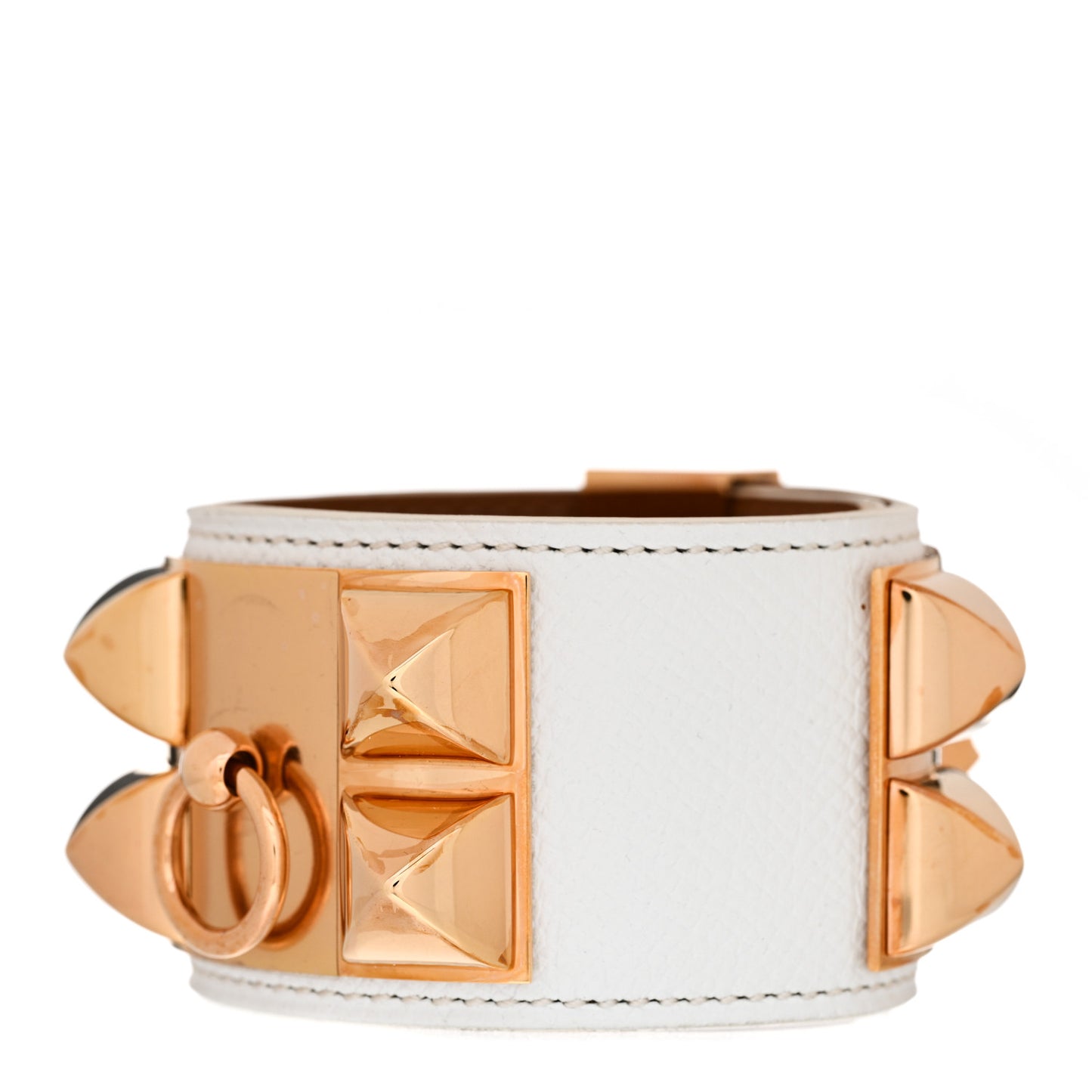 Epsom Collier de Chien CDC Bracelet T2 White