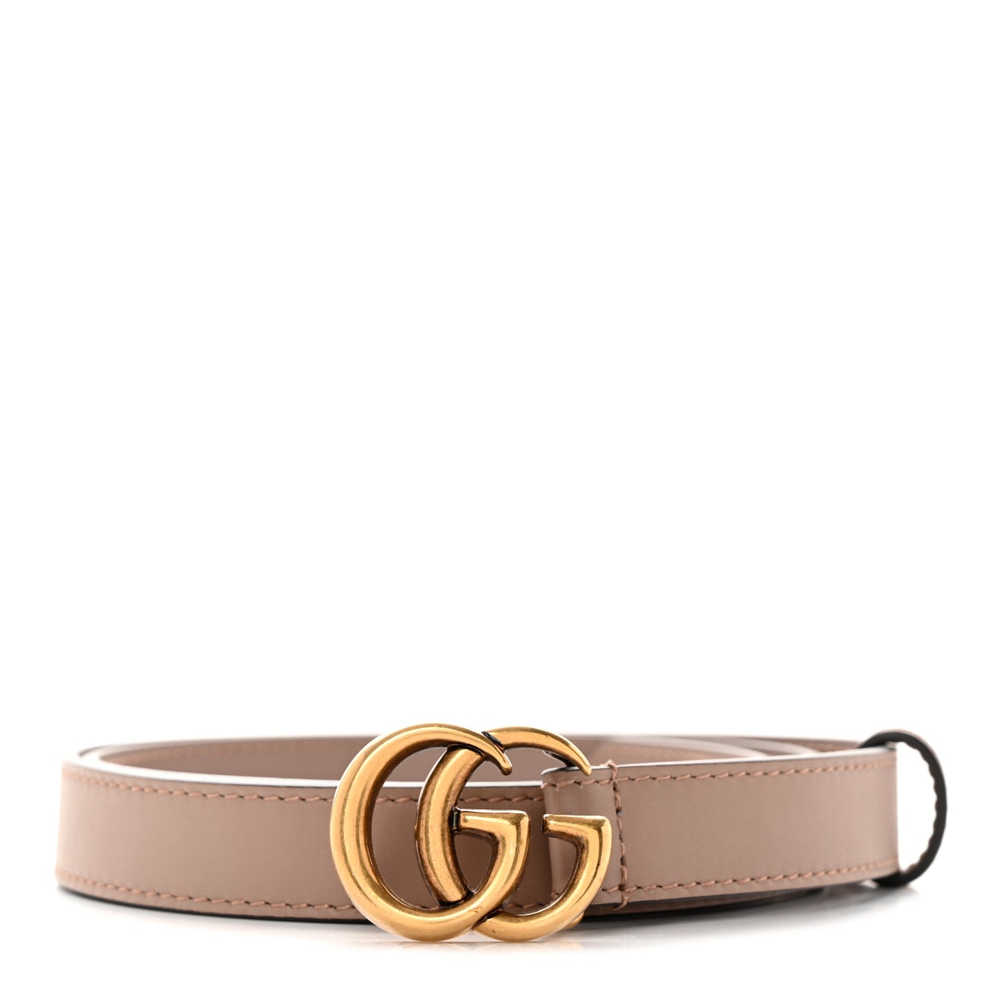 Calfskin Double G 20mm Belt 80 32 Porcelain Rose