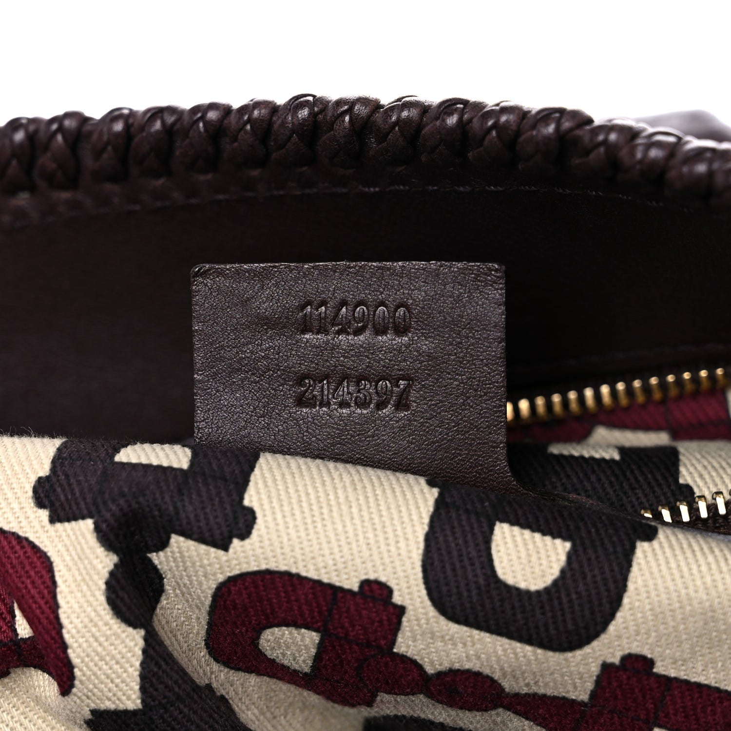Gucci Guccissima Large Horsebit Chain Hobo Dark Brown 7 of 16