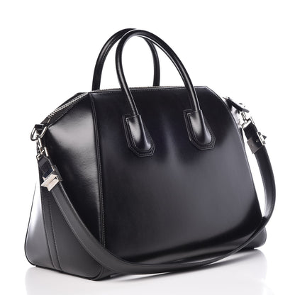 Givenchy Shiny Lord Calfskin Medium Antigona Black 3 of 7