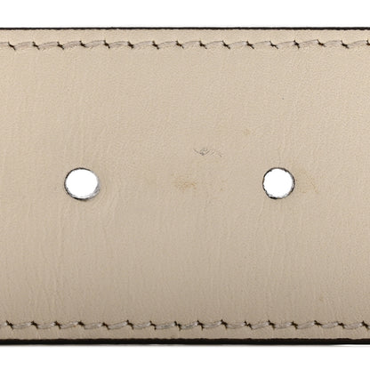 Gucci Calfskin Double G 40mm Belt 70 28 Mystic White 6 of 9