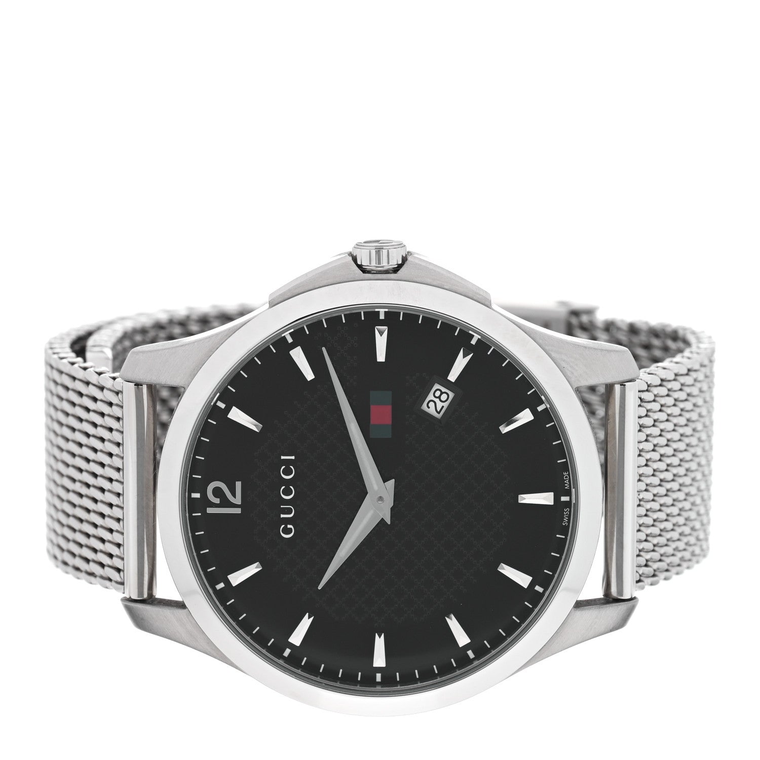 Gucci Stainless Steel 40mm G-Timeless Automatic Watch Black 2 of 5