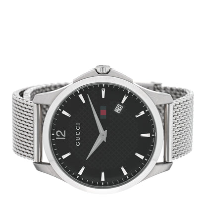 Gucci Stainless Steel 40mm G-Timeless Automatic Watch Black 2 of 5