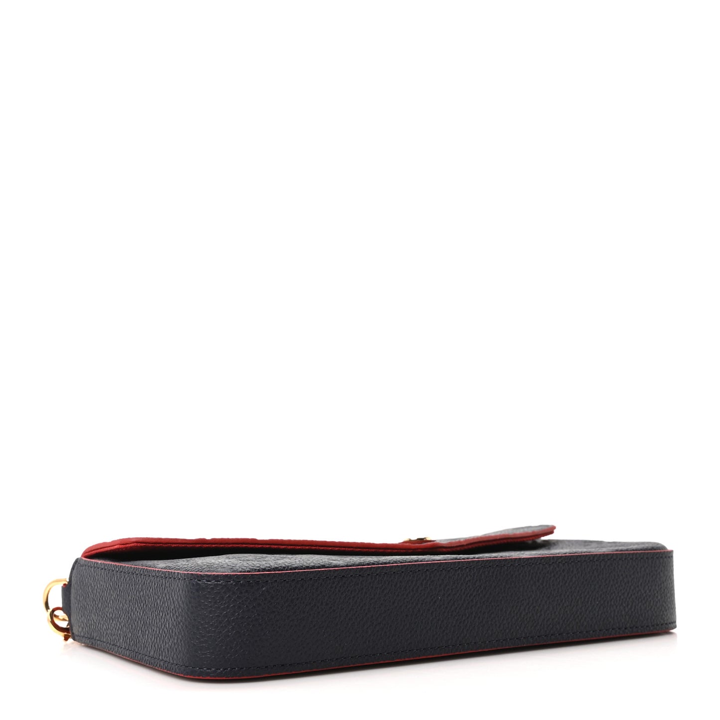 Empreinte Pochette Felicie Chain Wallet Marine Rouge