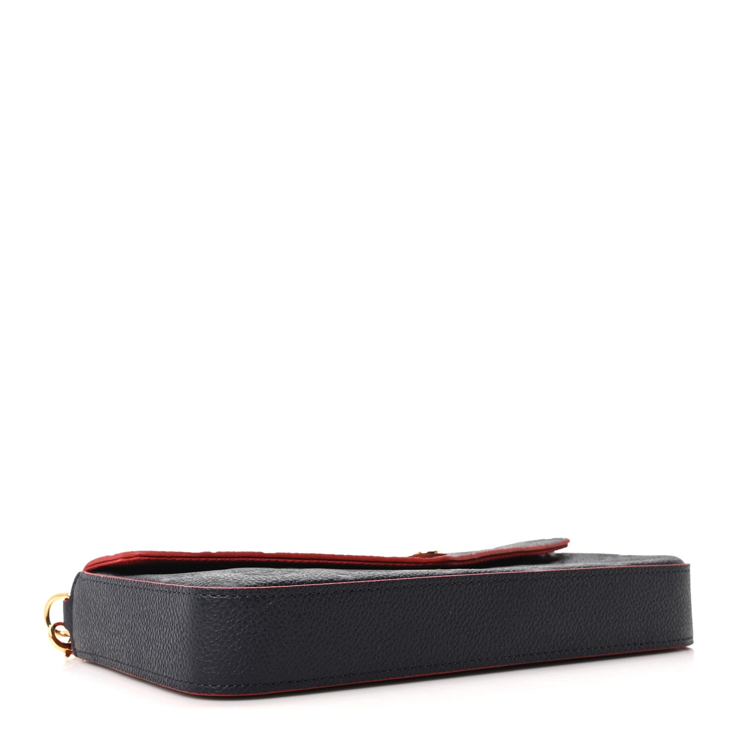Louis Vuitton Empreinte Pochette Felicie Chain Wallet Marine Rouge 5 of 10