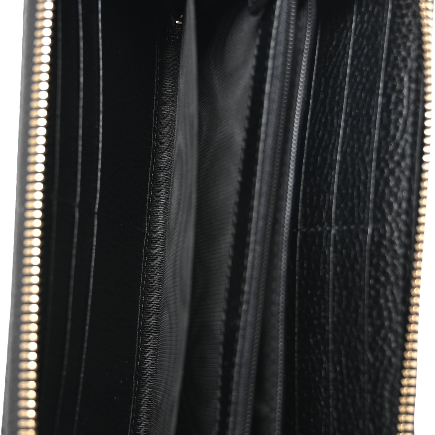 Gucci Pebbled Calfskin Soho Zip Around Wallet Black 5 of 8