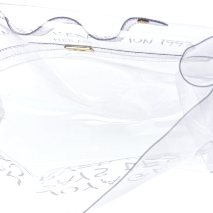 Hermes Vinyl Souvenir De L'Exposition Kelly Transparent 4 of 6