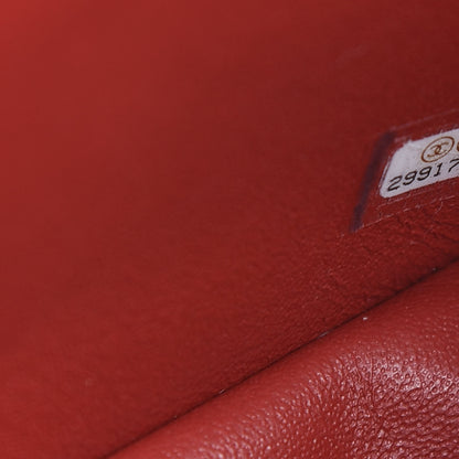 Chanel Lambskin Quilted Mini Rectangular Flap Red 9 of 11