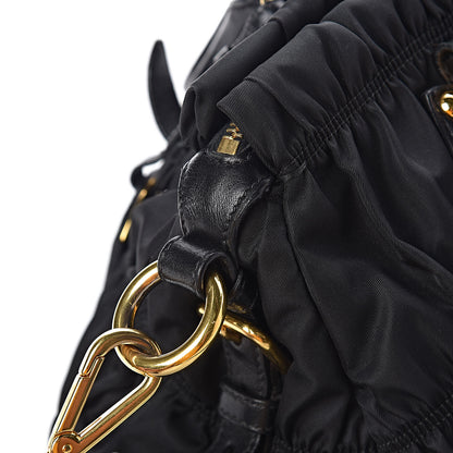 Prada Tessuto Nylon Gaufre Shopping Satchel Black 9 of 18