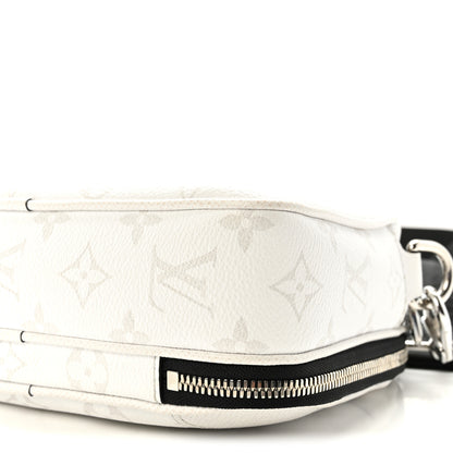 Louis Vuitton Taiga Monogram Alpha Messenger  Optic White 9 of 10