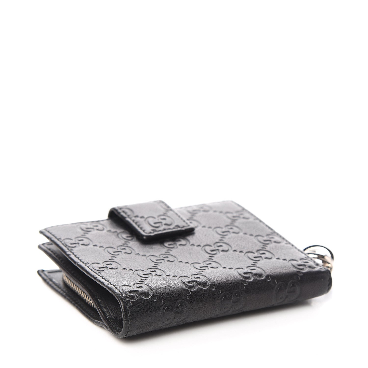 Gucci Guccissima Twins French Wallet Black 4 of 8