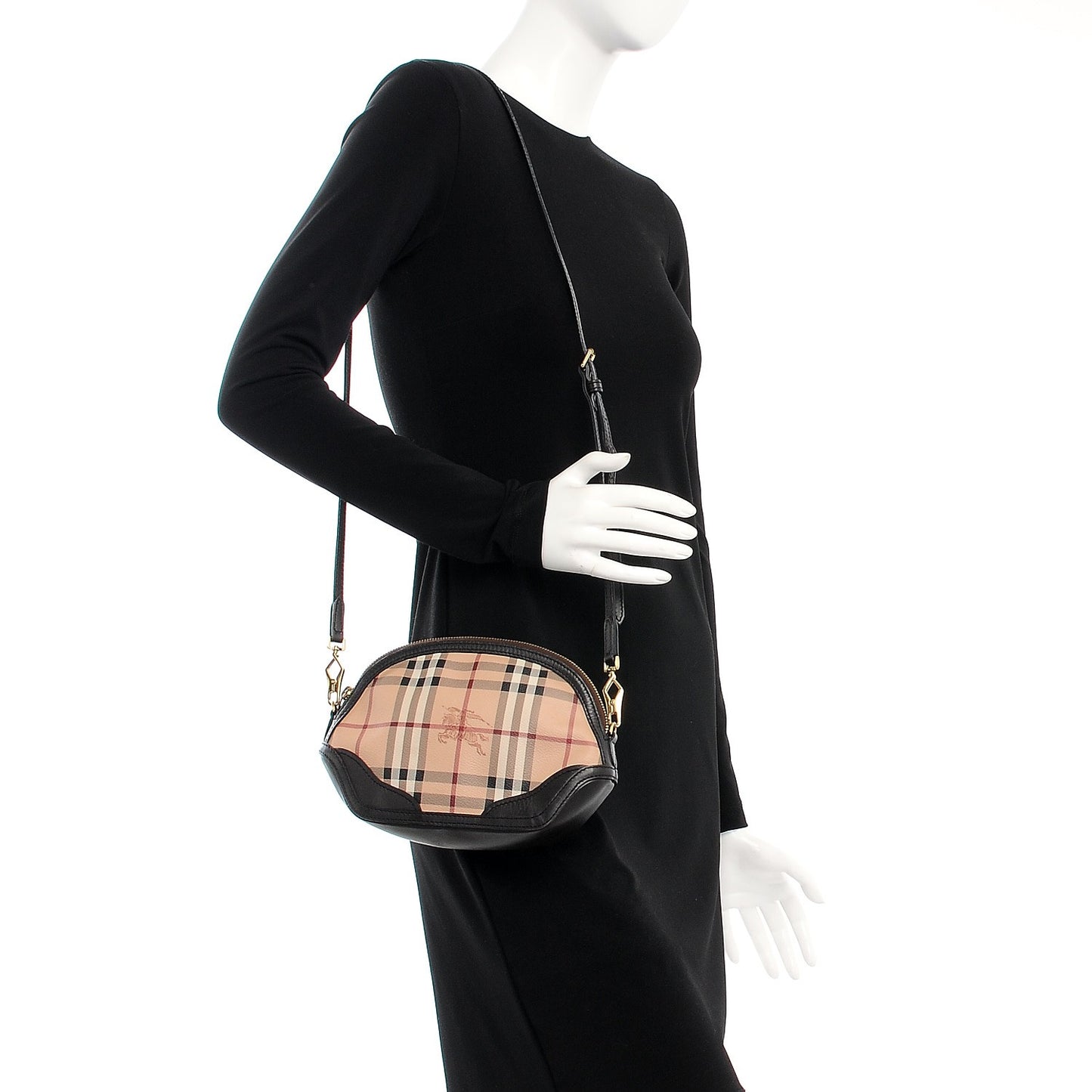 Haymarket Check Mini Orchard Crossbody Chocolate